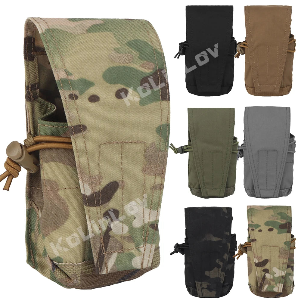 Tactical M4 AR15 556 Multi-function Mag Pouch MOLLE Radio Bag Walkie-talkie Pack Hunting Vest Plate Carrier Holster Pouches