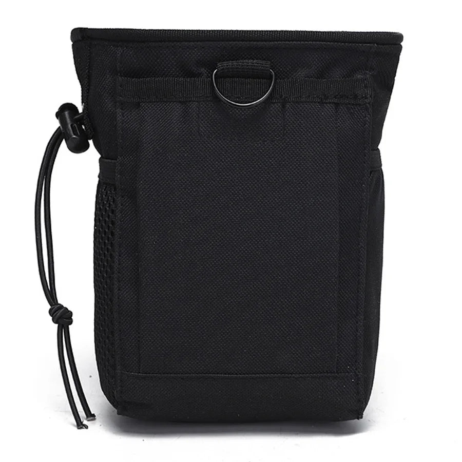 Outdoor new 3-5L camouflage MOLLE 600D nylon recyclable waist bag accessory bag garbage bag