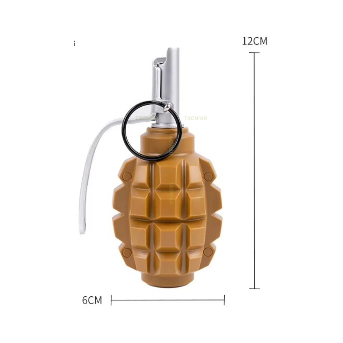 Dummy F1 Plastics Model No Function, ABS Storage Collection Cans for Airsoft Tactical Movie Props Decorations