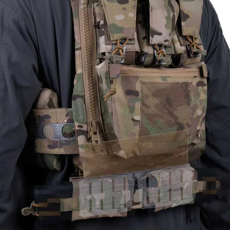 Tactical Ferro Style Chest Drop Wing Plate Carrier Extended Adapter Hanging Board Fixing Plate Carrier Hunting Airsoft Accessy