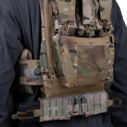 Tactical Ferro Style Chest Drop Wing Plate Carrier Extended Adapter Hanging Board Fixing Plate Carrier Hunting Airsoft Accessy