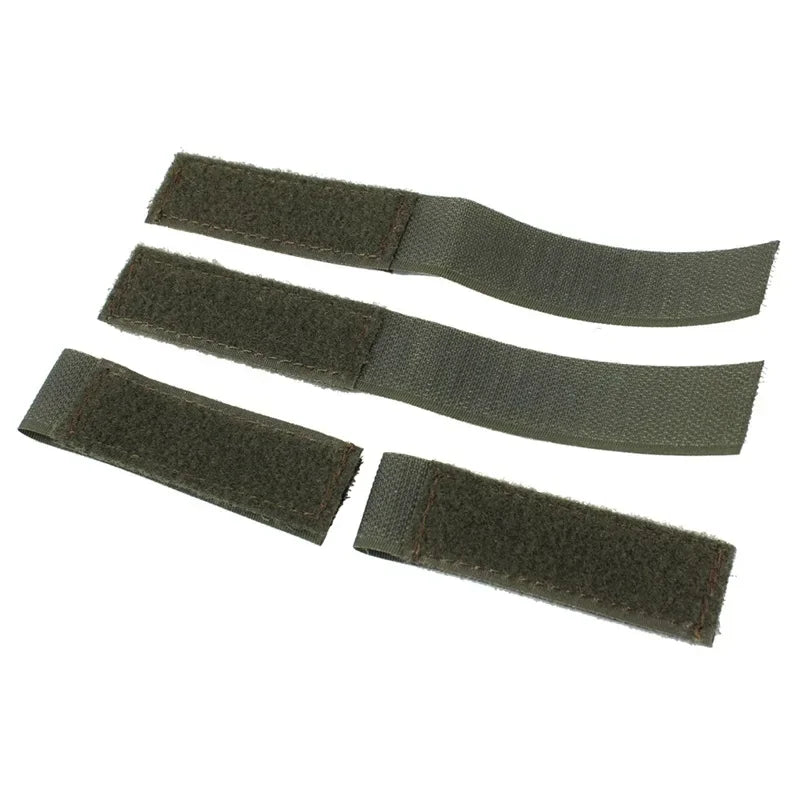 4PCS Molle Strip Adapter Vest Backpack Patch Panel Hook&Loop Converter Ribbon Strips Badges ID Patches Display Holder