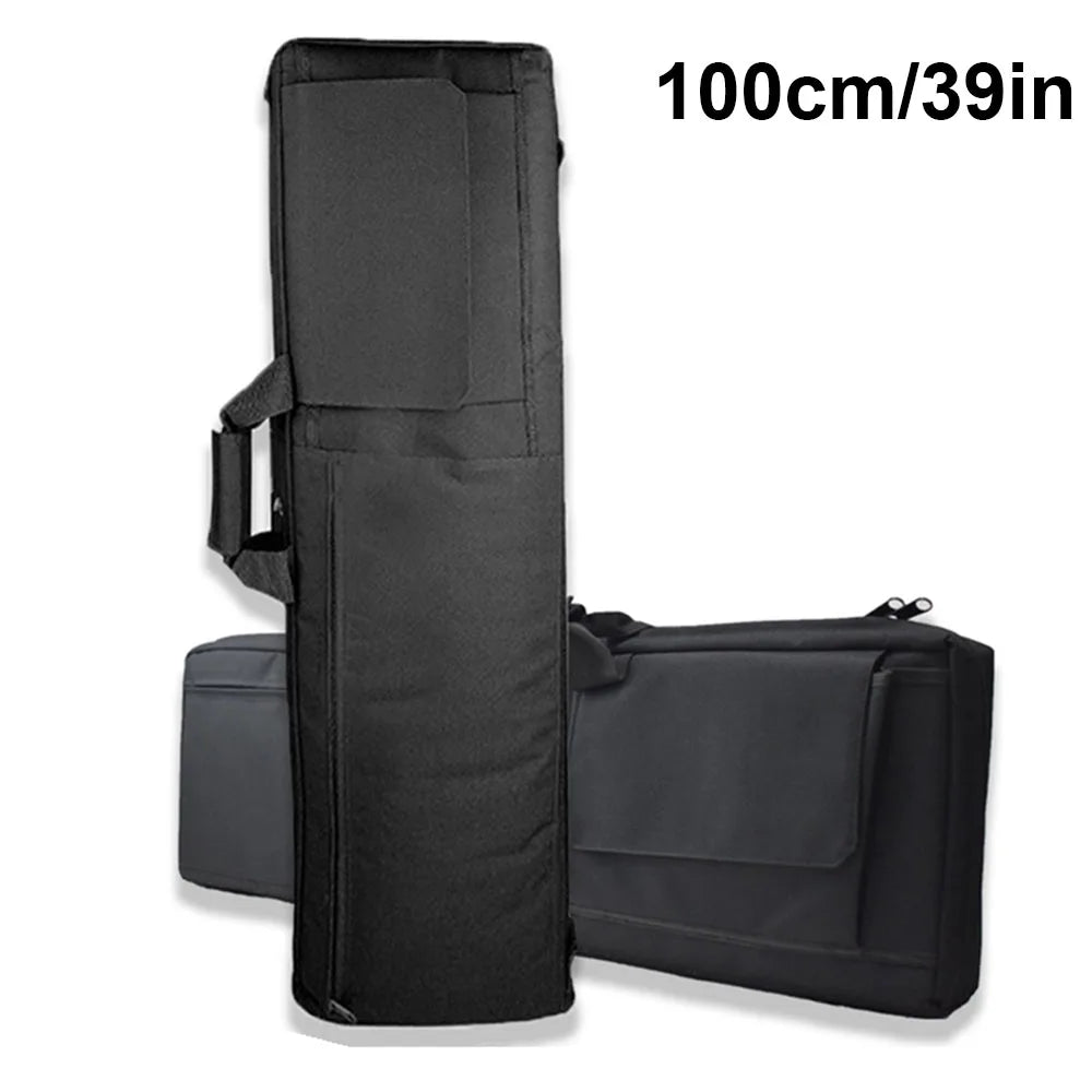 85/100cm Rifle Case Soft Padded Hunting Gun Bag Tactical Shooting Range Bag Sling Backpack for Rifle Transportation Case