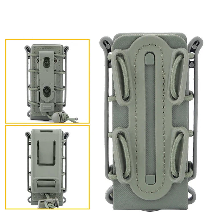 Magazine Pouch Carrier Hunting Fast Mag Flexible Molle for AK 74/47 AR M4 5.56/7.62 Mag Pouch Rifle Pistol Magazine Holder