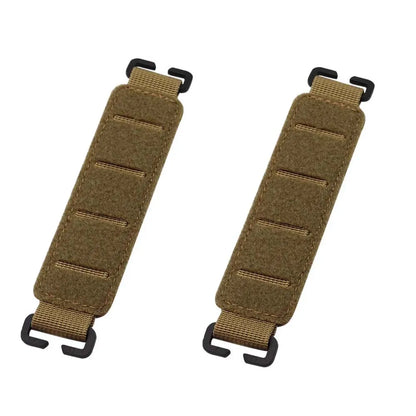 MOLLE Hook-and-Loop Patch Panel Tactical Velcro Attachment Strips for Vest/Backpack
