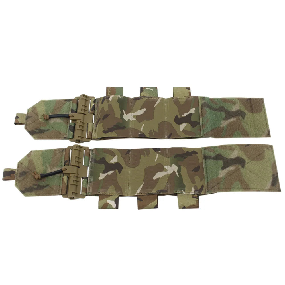 Tactical Removal Buckle Set FCSK Universal Molle System Vest Quick Release Set Elastic Cummerbund Waist Cover Vest Gear