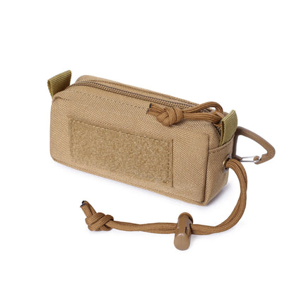 Mini Molle Pouch EDC Wallet Belt Waist Pack Bag Utility Key Purse Outdoor Hunting Hiking Camping Accessories Organizer Bags