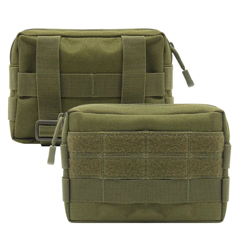 Tactical Pouch EDC Tool Storage Kit with Molle System Multifunctional Mobile Phone Case Bag for Hunting Exploration Hike