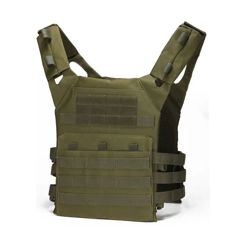 Nylon Tactical Vest Body Armor Hunting Carrier Airsoft Accessories CS Combat MOLLE Camo Military Army Vest for Outdoor Hunting