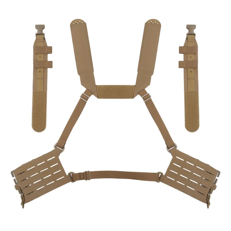 Tactical ARC Chest Rig Kit With ARC V3 Multi-purpose MOLLE Mag Pouch And ARC GP Pouch Quick Release
