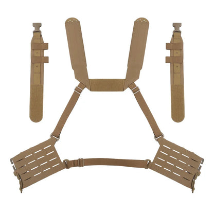 Tactical ARC Chest Rig Kit With ARC V3 Multi-purpose MOLLE Mag Pouch And ARC GP Pouch Quick Release