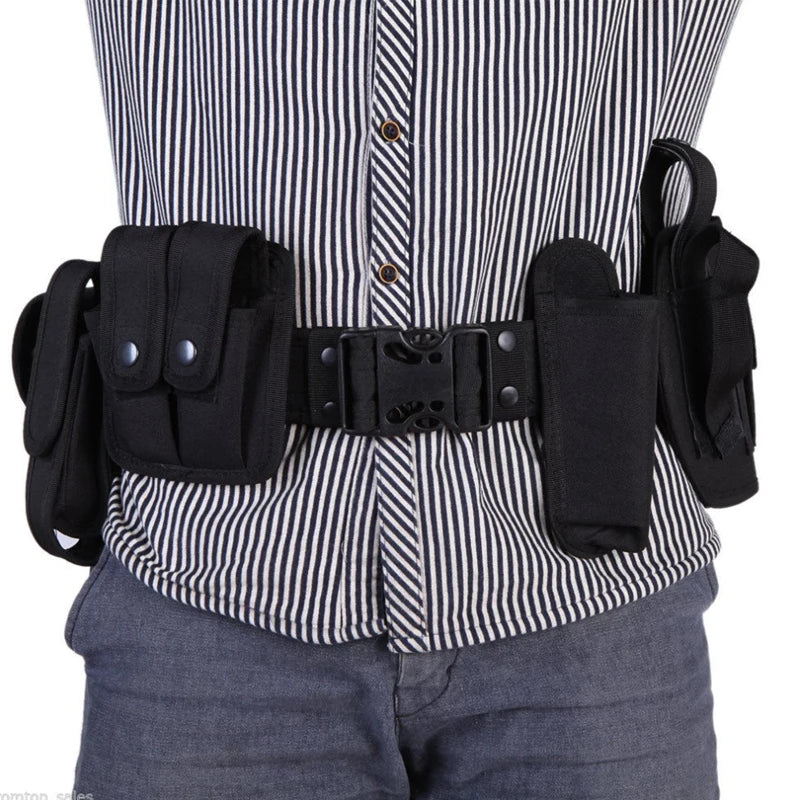 10 in 1 seat belt multifunctional tool kit outdoor hiking training belt cover