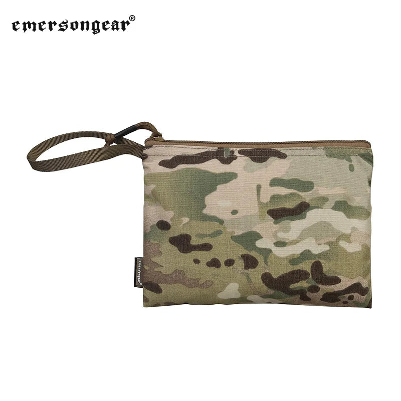Emersongear Tactical 10x7" File Pocket Bag EDC Pouch Loop Hoop Airsoft Hunting Outdoor Sports Hiking Business Camping Combat