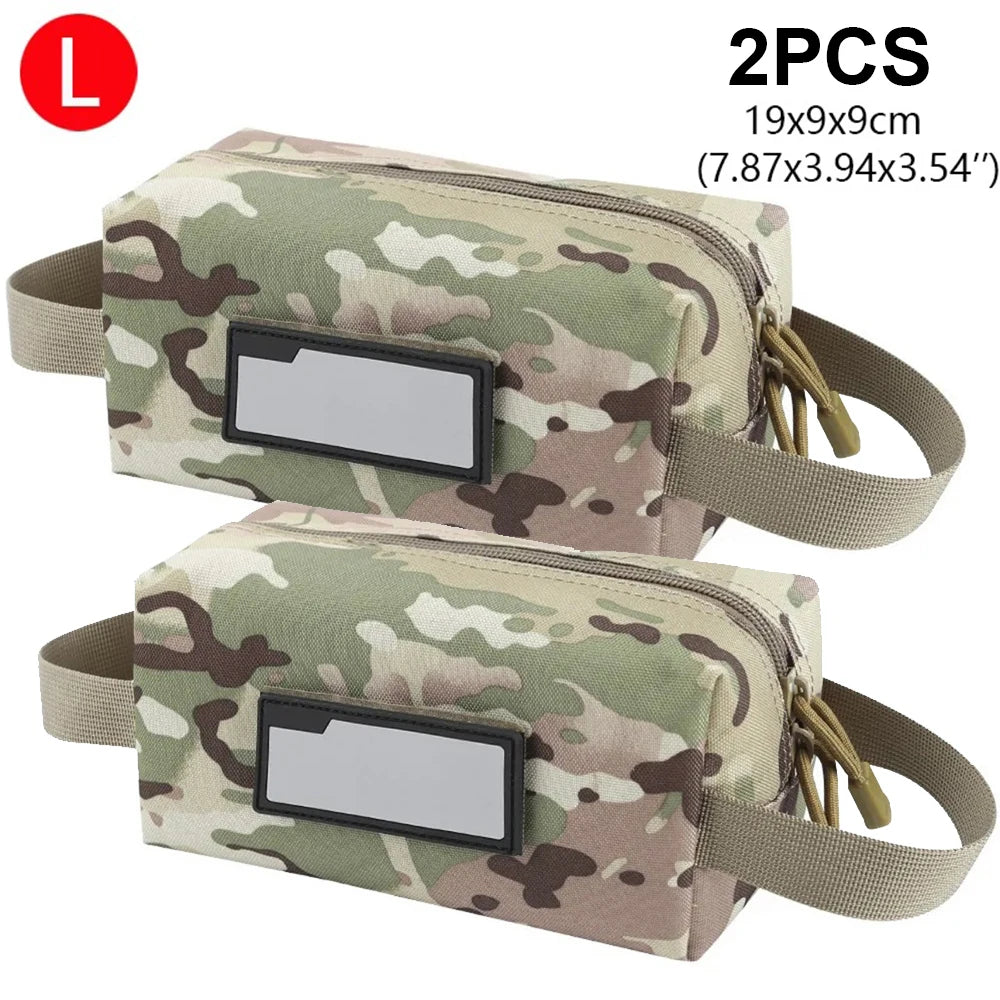 1000D Nylon Tactical Bag Ammo Pouch EDC Case Bullets Shell Holder Ammunition Box Cartridge Handbag Hunting Shooting Accessories