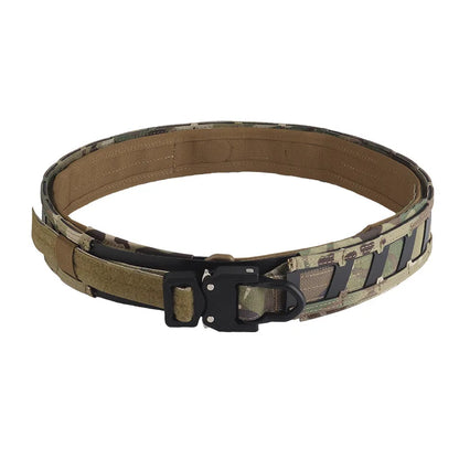 Hot Tactical Magnetic Quick Positioning Waist Belt M System Mounted with Inner and Outer Double-Layer Waist Belts