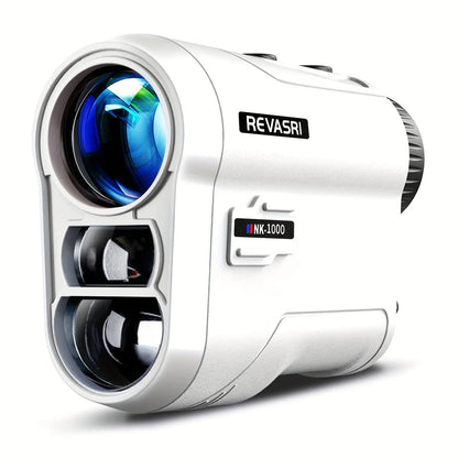 REVASRI 600/1000M Golf Laser Rangefinder with Slope Compensation Flag Lock Vibration Type-C Rechargeable for Golfing