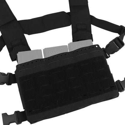 OPHIDIANTAC SSMK5 Split Chest Harness with Moles 5.56 Three-Pocket Hunting Jacket for Vehicle, Compatible with LV119 SPC JPC2.0