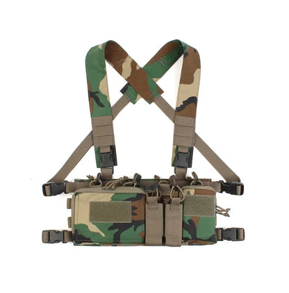 Pew Tactical D3CRH Tactical Chest Rig Bag Field Training Vest CR04