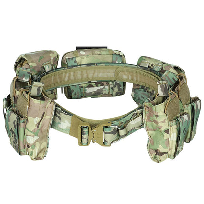 ARTEX Outdoor Battle Belt Sets Duty Belts Law Enforcement Airsoft Utility Belt with Accessories Pouches