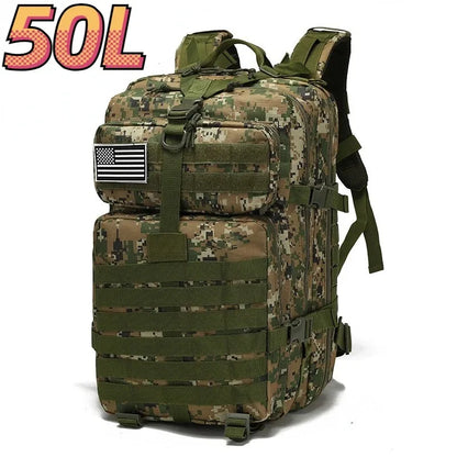25 L /50 L Men's Outdoor sports Fitness Backpack Outdoor Training Modular backpack Hunting backpack