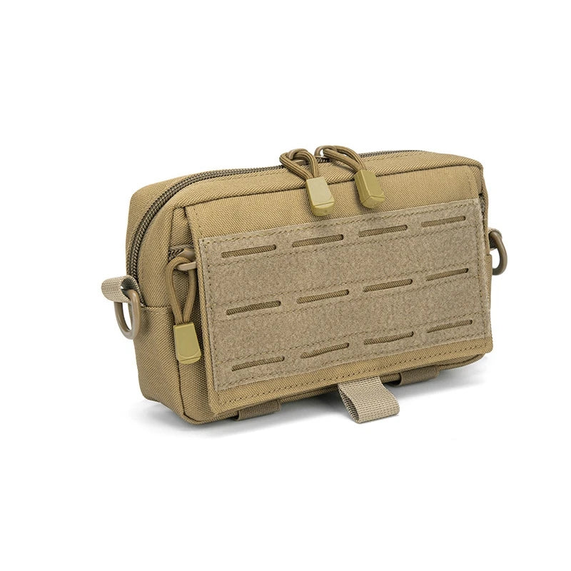 3pcs/set Tactical Molle Admin Pouch Outdoor Sports EDC Bag Utility Laser Cut Emergency Tool Pouch First Kit Storage Bag
