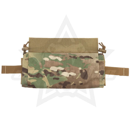 Outdoor vest expansion lower abdomen medical kit large capacity portable quick release FC first aid kit