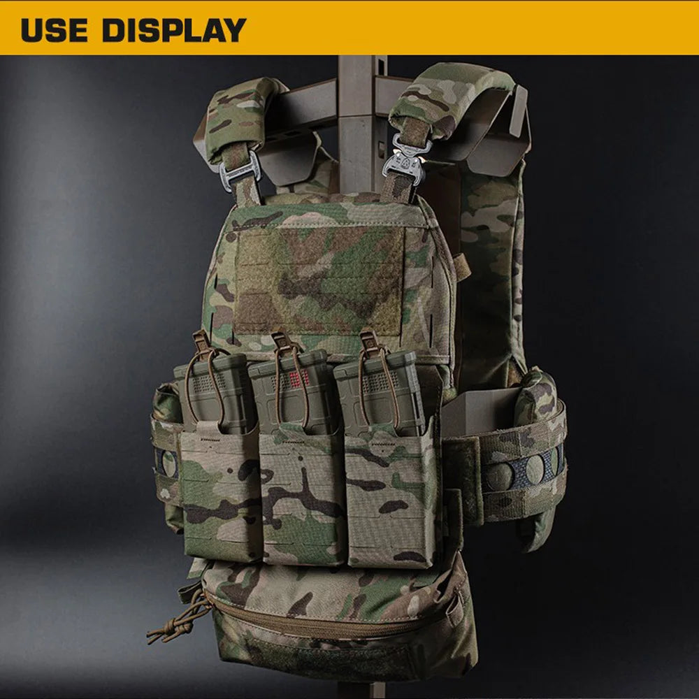 Tactical Plate Carrier Airsoft Vest Front Chest Mini Dangler Drop Pouch V5 FC JPC CPC LBT D3CR MK3 MK4 Front Panel Storage Bag