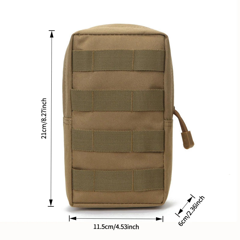 Outdoor Tactical Molle Pouch Waterproof Nylon Multi Purpose Small Tactical Pack Universal Hunting Camping Accessories Bag