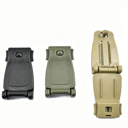 Multipurpose MOLLE Clip Tactical Strap Webbing Attachment Dominator Connection Buckle Management Tool for Bag Backpack 6/2pcs