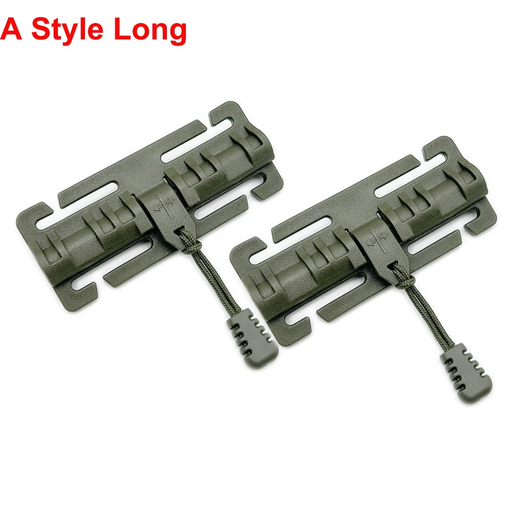 Tacticals Vest Quick Release Buckle Shoulder Webbing MOLLE  Side Belt Install Adapter Set Airsoft Vest Hunting Vest Accessories