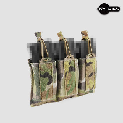 PEW TACTICAL SS STYLE Triple Elastic 5.56MAG Pouch PH107