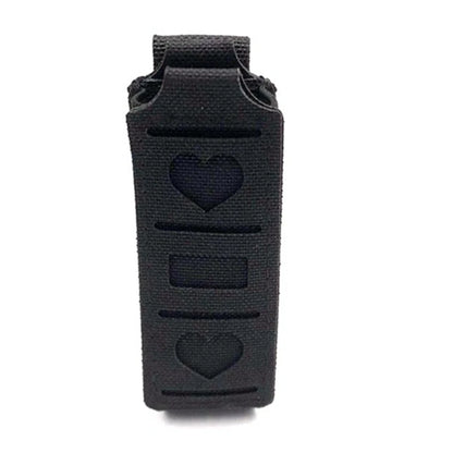 Open-Top Molle Mag Carrier Tactical Pistol Magazine Pouch Single Stack/Magazine Pouch for 9mm/.45 Caliber Mags