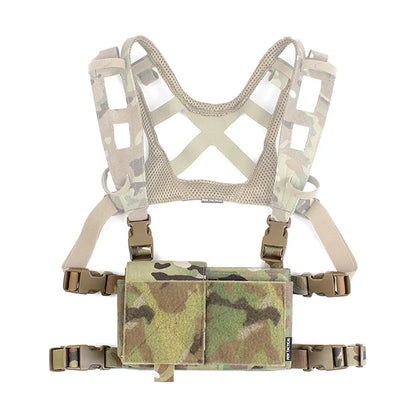 PEW Tactical Chest Pouch Front Panel Set MK3 MK4 For Chest Rig /5.56 Mag Carrier PT-VT06