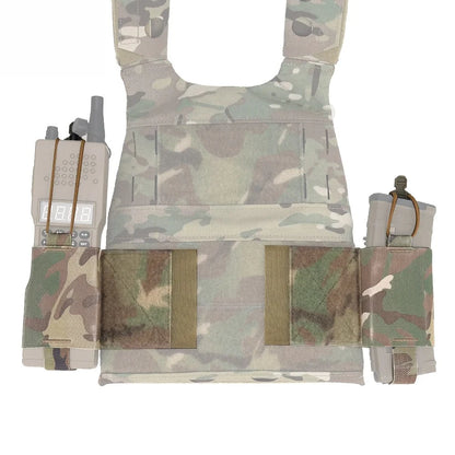 Wingman Pouch AR M4 5.56 Magazine Tactical Elastic MBITR Radio Holder Style Simple Elastic Rope Walkie-Talkie Bag FCPC Side Pack