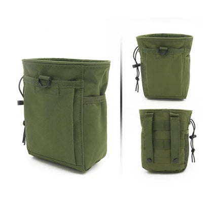 Tactical Molle Dump Drop Pouch Magazine Pouch Pocket Drawstring Recovery Bag Hunting Accessories Utility Waist Pack