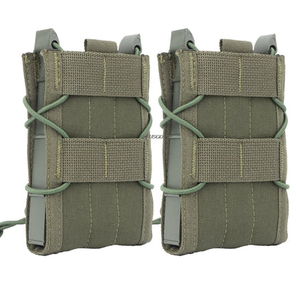 Tactical Molle Single Open-Top Mag Pouch for M4 M14 M16 AR15 G36 Magazines MOLLE Belt Attach Mag Carrier