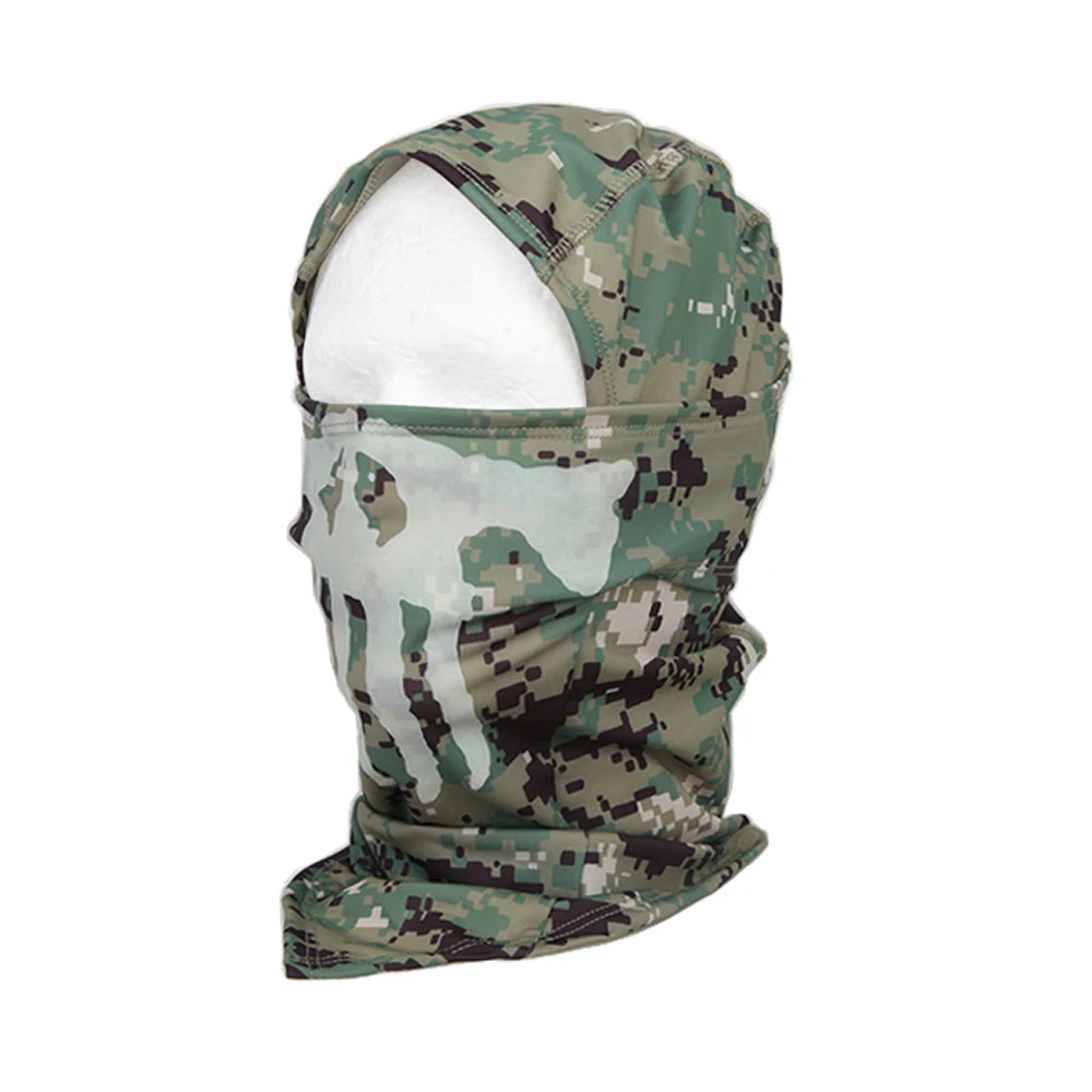 Emersongear Ghost MULTI HOOD EMERSON Luminous Mask Scarf Camouflage Skullies Hunting Caps Mask CS Tactical EM6634
