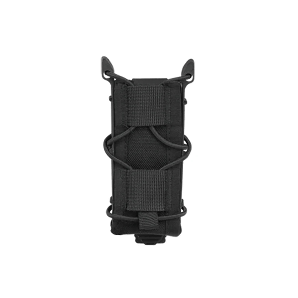Tactical Magazine Pouch Single Mag Holster Molle Flashlight Pouches Torch Holder 9MM Pistol Magazine Pouch EDC Waist Bag