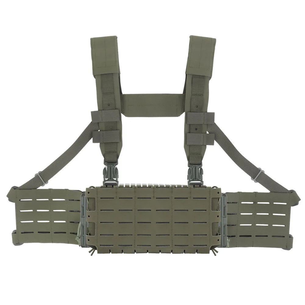 Tactical ARC Chest Rig Placard V3 Kit Quick Release Hunting Vest MOLLE System 5.56 Triple Magazine Pouch Shooting Airsoft Gear