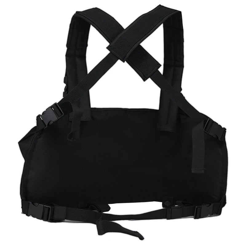 Men's Tactical Vest AK 600D Outdoor Hunting Gear Lightweight Protective Hunting Vest with Equipment Pouches for Men