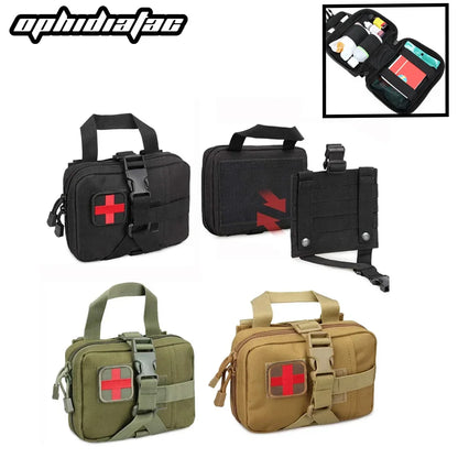 OPHIDIAN EMT Bag Tear-Off Molle Medical Kit IFAK Tear-Off First Aid Kit Travel Outdoor Hiking Emergency Survival Kit Equipment