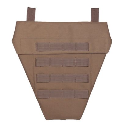 ATFG MC Camo LAP Panel 500D Delustered Nylon Tactical Groin Protection MV Lower Abdomen Platform Pouch Molle LAP Groin Bag