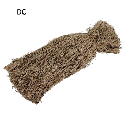 Tactical Camouflage Burlap Yarns DIY Hunting Camouflage Suit Ghillie Suit Repairing Special Yarn Synthetic Thread