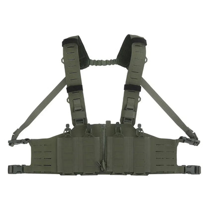 500D Nylon SF Hunting Vest for Men Adjustable Molle H-harness Chest Rigs Lightweight Airsoft Vest With M4 AR Magazine Pouch
