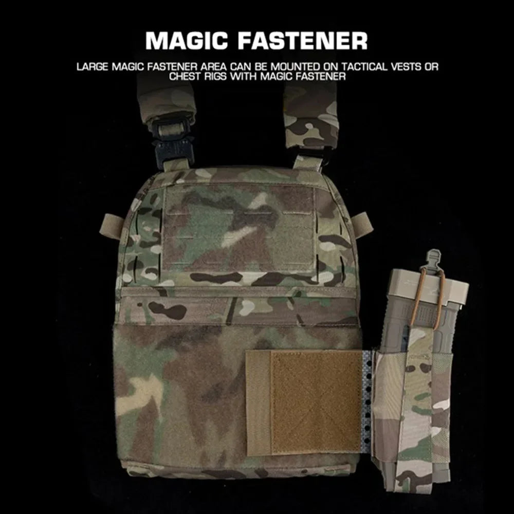 Outdoor Hunting Vest Chest Hanging Expander Side Wings MOLLE TEGRIS Board Side Panel Hook Line Adhesive Surface Vest Accessories