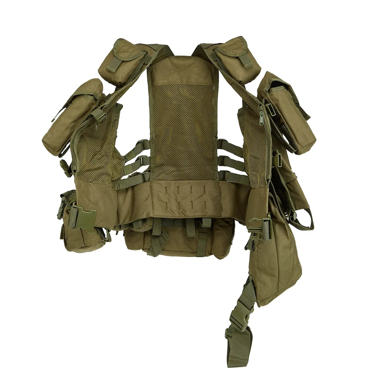 Tactical Russian Full set Vest MOLLE 1000D Multi-functional Adjustable Carrying Gear for Outdoor Hunting Shooting Battle Games