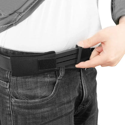 9mm Pistol Magazine Pouch Concealed Carrier Extra Single Pistol Magazine Carrier Horizontal Pouch with Safety Hook and Loop
