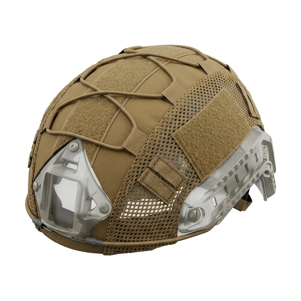 OPHIDANTC Tactical FAST Helmet Cover, 500D Nylon Durable Protective Gear for Hunting, Airsoft & Military