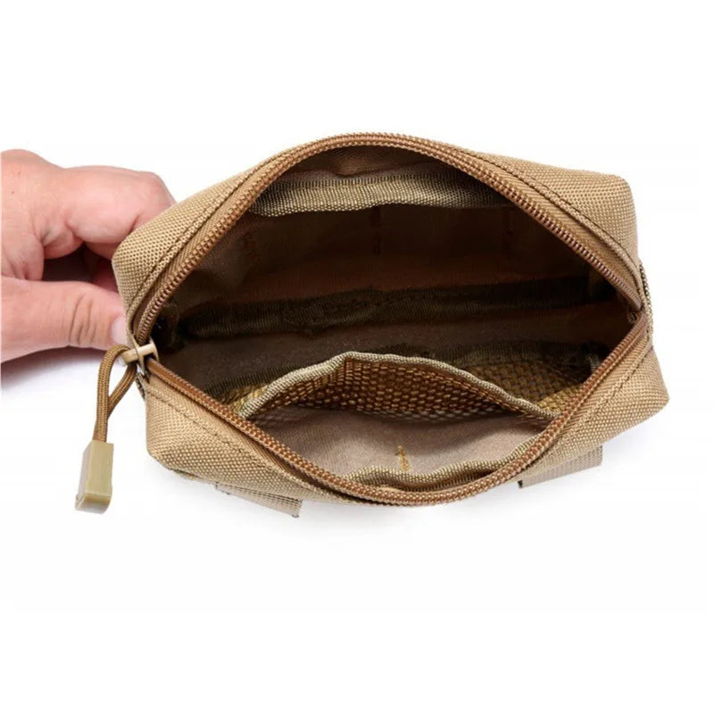 Military Molle Pouch Tactical Belt Waist Bag Outdoor Sport Waterproof Phone Bag Cycling EDC Tool Pocket Hunting Fanny Pack