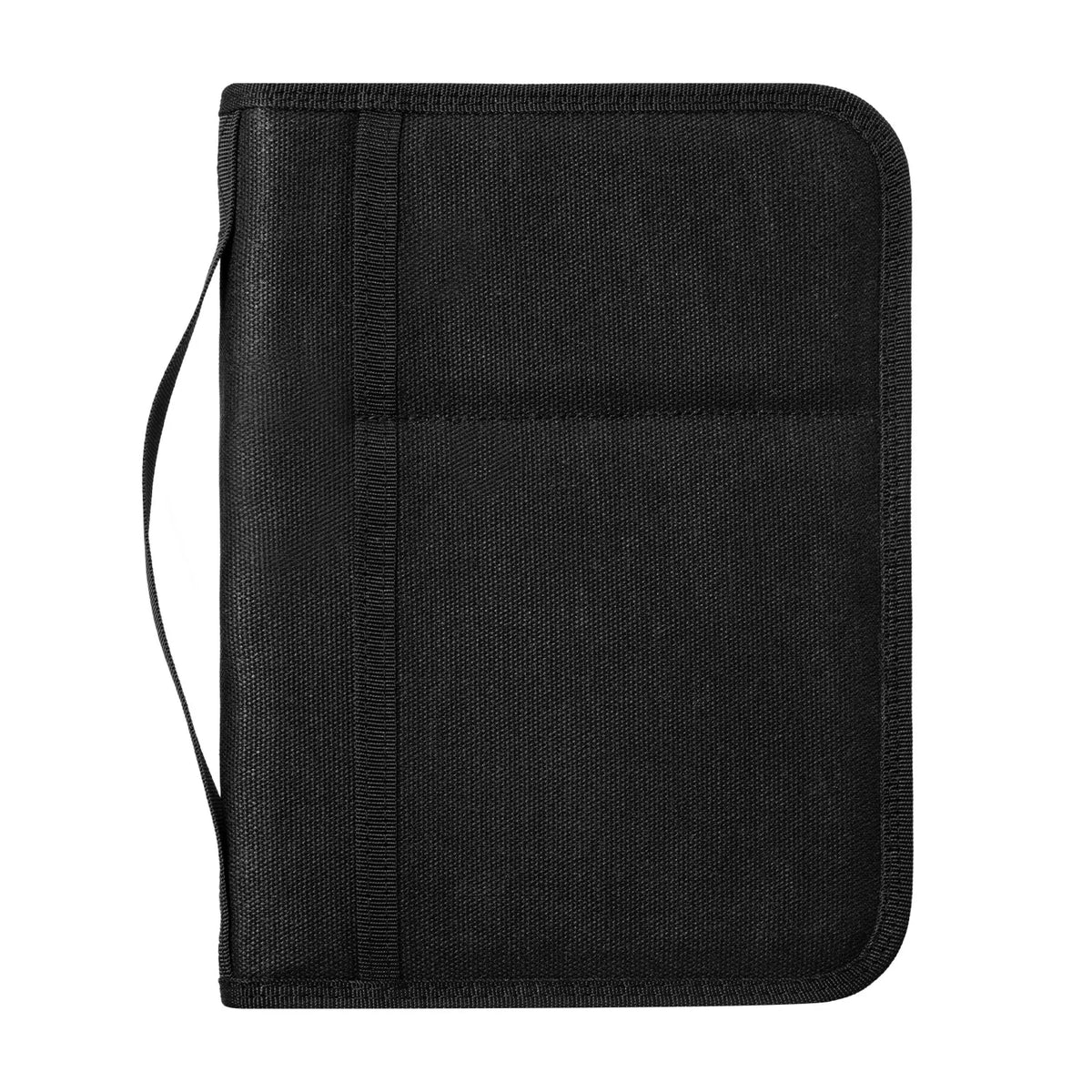 Tactical A5 Notebook Cover Oil Wax Canvas Organizer, Outdoor Journal Sleeve With Handle, EDC Writing Pad Protective Case